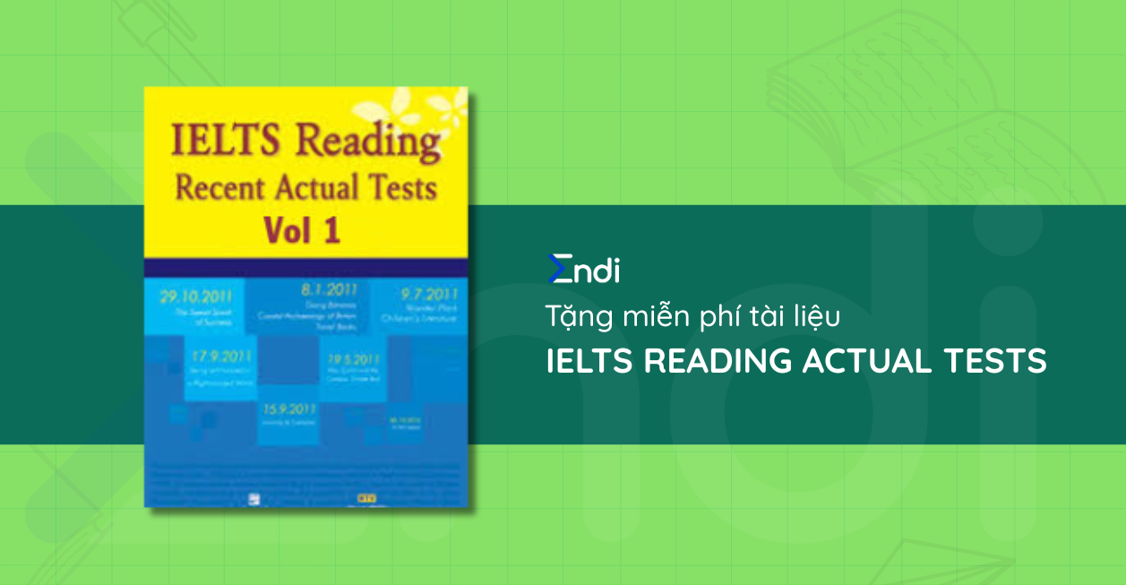 IELTS Reading Actual Tests
